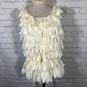 J Crew Tiered Fringe Self Tie Tank 6